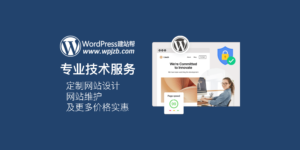 推出 WordPress 专业服务